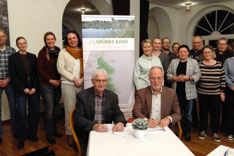 Unterzeichnung Kooperationsverbarung im Brunnentheater Helmstedt am 11. März 2026